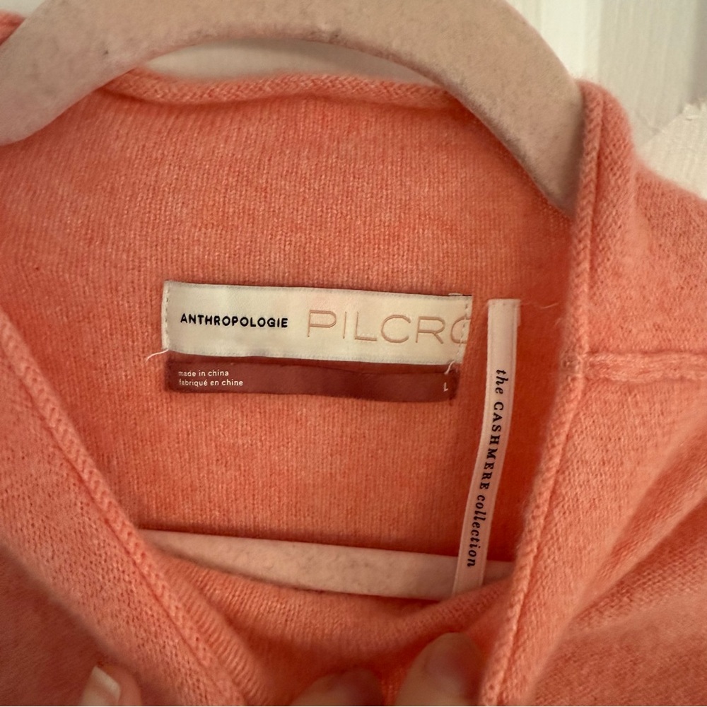 Anthropologie Pink Crewneck Sweater - Picture 9 of 11